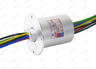 Ethernet 100m Signal Slip Ring 415v Rating Voltage With Flange