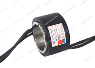 Diameter 80mm Integrated Slip Ring With Through Hole For Industry