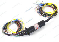 Aluminum Alloy Integrated Slip Ring Combined Power Signal With Fiber Optical Rotary Joint