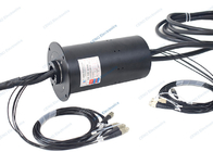 Industry Fiber Optic Rotary Joint Design Integrated Slip Ring With FORJ