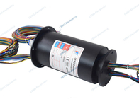 Integrated IP51 Pneumatic Rotary Union And Rotary Electric Signal Joint Slip Rings