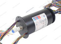 Integrated IP51 Pneumatic Rotary Union And Rotary Electric Signal Joint Slip Rings