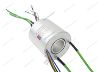 Industrial Through Hole 1000M Ethernet Signal Slip Rings For Automatic System