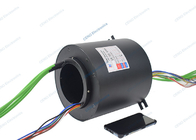 Ethernet Signal Through Hole Slip Ring With Electrical Swivel For Industry