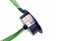 Low Temperature 100M Ethernet Pancake Slip Ring Collector With IP51 &amp; 300RPM