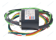 Low Temperature Through Hole Slip Rings With 1000M Ethernet Signal For Industry
