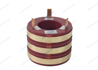 100A High Current Copper Graphite Carbon Brush Slip Ring with High Speed 3000Rpm