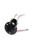 2 A / Circuit Current Rating Small Slip Ring IP 54 Low Electrical Noise