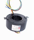 Compact High Speed Slip Ring , Through Hole Slip Ring 5 * 10A / 24 * 5A
