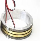 207mm Two Half Style Separate Slip Ring With Copper Graphite Contact
