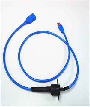 Compact Size USB Slip Ring 0 - 300 Rpm Working Speed Stable Transmission