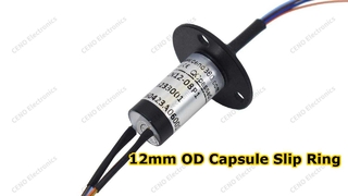 CENO Miniature Capsule Slip Ring for Compact Rotary Devices