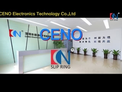 1000M Gigabit Ethernet Slip Ring With Flange For Industry Applications