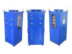 Large size carbon brush slip ring with Encoder