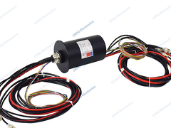 Ethernet Signal Slip Ring with electric power and option signal for robot arms