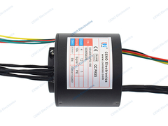 Low Temperature Slip Ring with Through Bore Electric Power and Signal for Industry