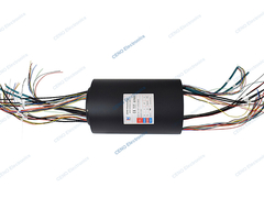 Low Temperature Slip Ring with Option Through Bore and Electric Power and Signal for Industry