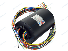 Through Hole Slip Ring with Hollow Shaft Electric Power Rotary Joint