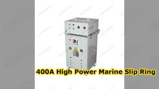 400A High Current Marine Slip Ring for Heavy Machinery