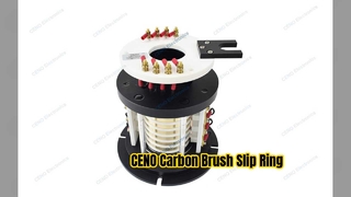 Carbon Brush Slip Ring with 