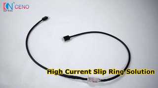 CENO Flange Mount Slip Ring for High Current Power