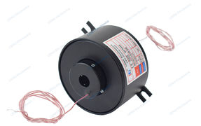 High Speed Slip Ring with Through Hole