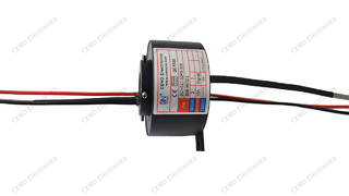 CENO Through Bore Slip Ring for Power and Signal Transfer