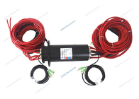 4 Channels Fiber Optical Rotary Joint With Integrated Power And 485 Signal