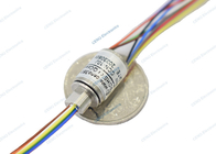 Mini Signal Capsule Slip Ring With External Diameter 10mm Electrical Connector