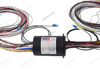 Electrical Fiber Optic Rotary Joint Slip Ring 1550nm With Low Temperature