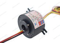 Industrial Standard Through Bore 3 Wire Slip Ring Collector With Electrical Power Swivel