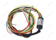 Low Temperature 300rpm Micro Slip Ring Capsule And Conductive Collector Commutator