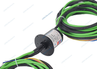 Modbus Signal Slip Ring With 10A Electric Power &amp; Flange For Industrial Automatic
