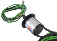 Modbus Signal Slip Ring With 10A Electric Power &amp; Flange For Industrial Automatic
