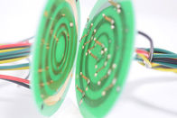Signal Power Transmitting Pcb Slip Ring 4 Circuit 80 RPM Rotation Speed