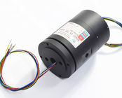 10 MPa Air Rotary Union 2 Channel 6 Circuits 5Amp Power Integral Slip Ring