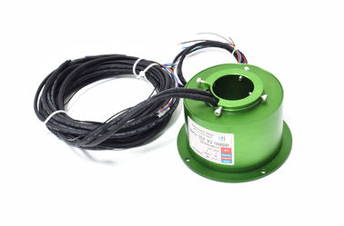 IP67 4 Channel Numbers Waterproof Slip Ring Precious Metal Contact Material