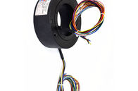 Ø100mm  High Reliability Long life Through Hole Slip Ring With 1000mm Lead Wire