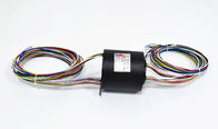 IP54 Through Bore Slip Ring , Electrical Swivel Joint 0 - 300rpm Rotate Speed