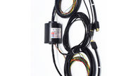 2 Circuit VR Application HDMI Slip Ring Precious Metal Contact Material