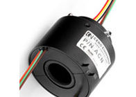 6 - Circuit Through Bore Slip Ring 0-300rpm Under 50 Mbps For Package Equipment