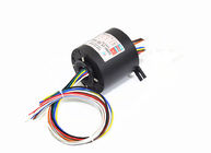 Compact Through Hole Slip Ring Rotating Speed 1000rpm For Power / Signal Transmission