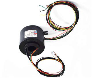 Through Bore Series Electrical Slip Rings Industrial Strong Insulation Resistance