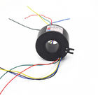 Compact Size Through Hole Slip Ring , Hollow Shaft Rotary Electrical Interface