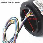 Low Electric Noise 60rpm 80mm Through Hole Slip Ring