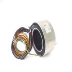 Sewage Treatment 130mm Optical Rotary Joint Signal Slip Ring Voltage 400 VAC