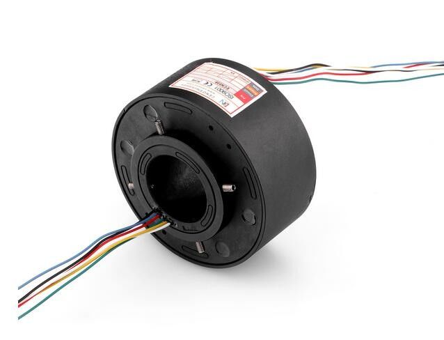 Antenna Hollow Shaft Slip Ring with 1 Inch Through Hole 500RPM Rotation Speed