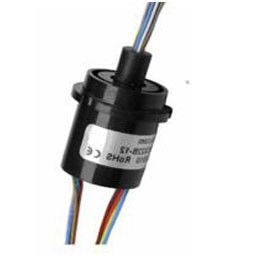 0.1m Ω Rotating Electrical Connector Slip Ring​ 22mm OD Small Size Automatic Arm