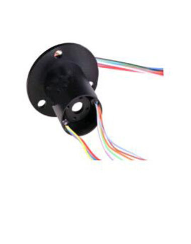 2 A / Circuit Current Rating Small Slip Ring IP 54 Low Electrical Noise