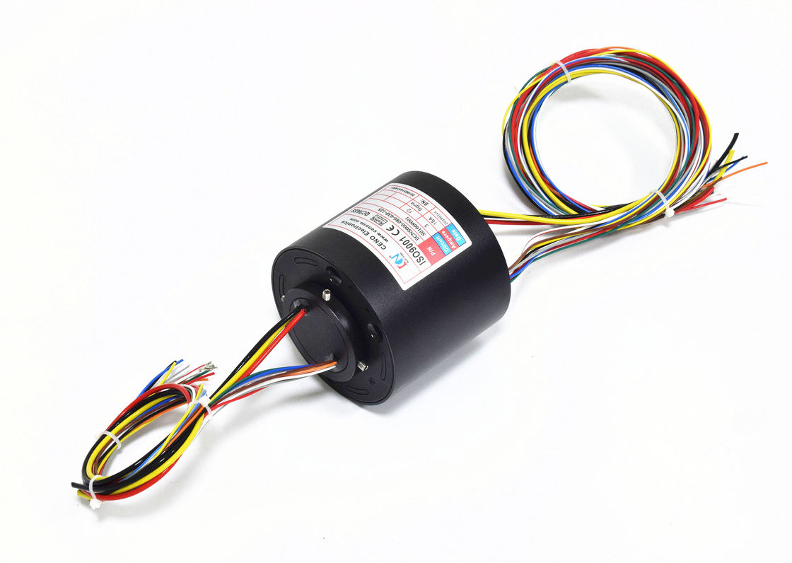 Lithium Battery Equipment Miniature Slip Ring High Protection Level